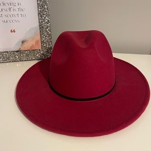 Wide brim Fedora